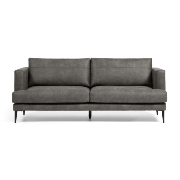 LAFORMA Tanya 2 pers. sofa - mørkegrå stof