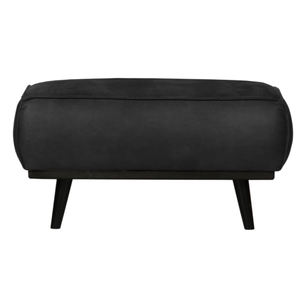 Statement Puf Suedine - Black