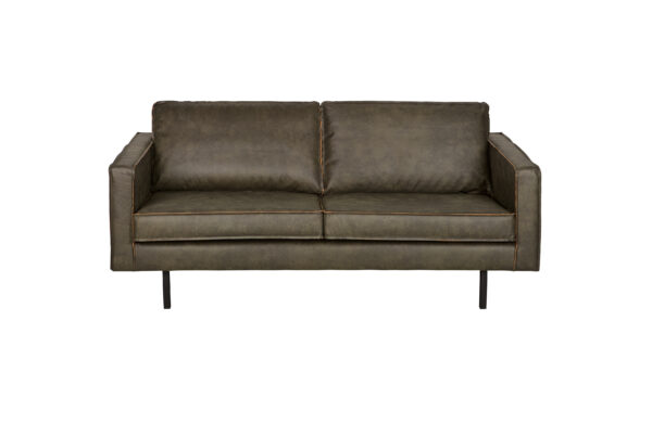 BEPUREHOME Rodeo 2,5 pers. sofa - army grøn stof