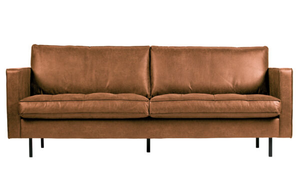 BEPUREHOME Rodeo 2,5 pers. sofa - cognac stof