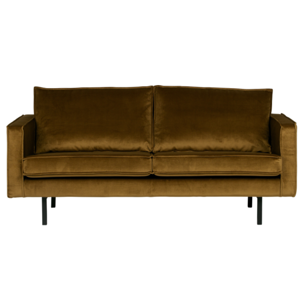 Rodeo 2,5-pers Sofa Velour - Honey Yellow