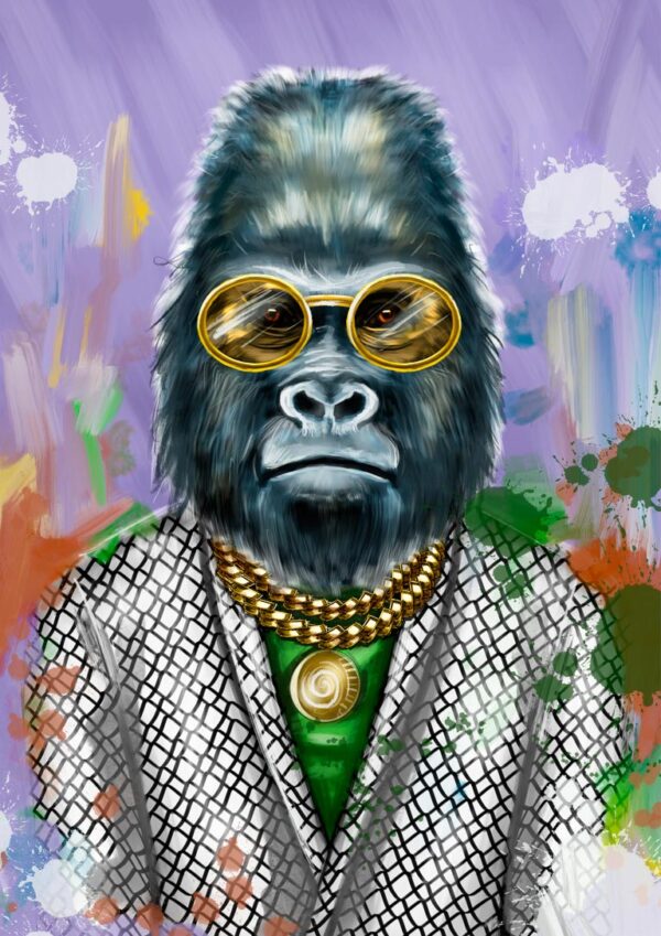 Artsy Gorilla Plakat