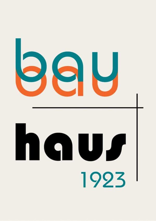 Bauhaus 1923 Plakat