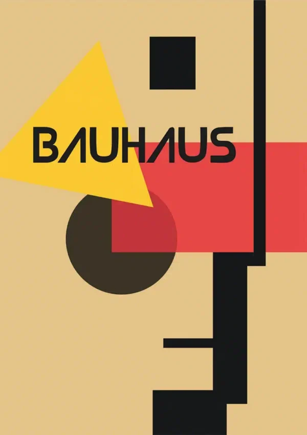 Bauhaus Retro plakat