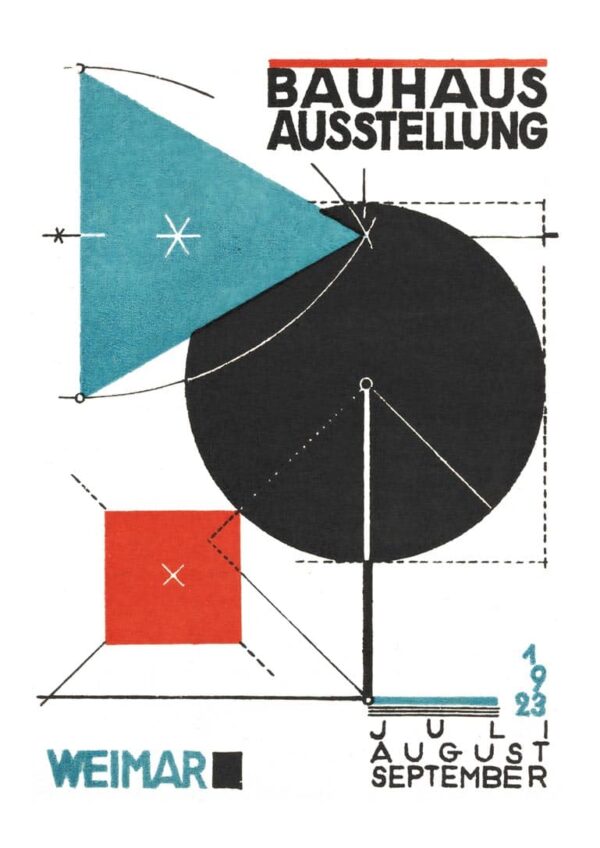 Bauhaus Vintage Plakat