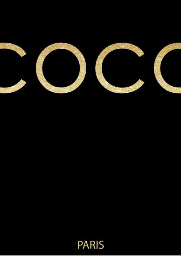 Black COCO plakat