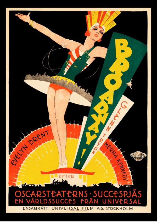 Broadway Vintage Plakat