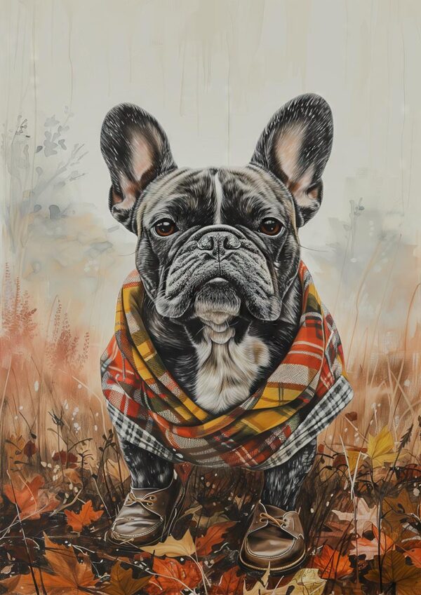 Cool French Bulldog Poncho