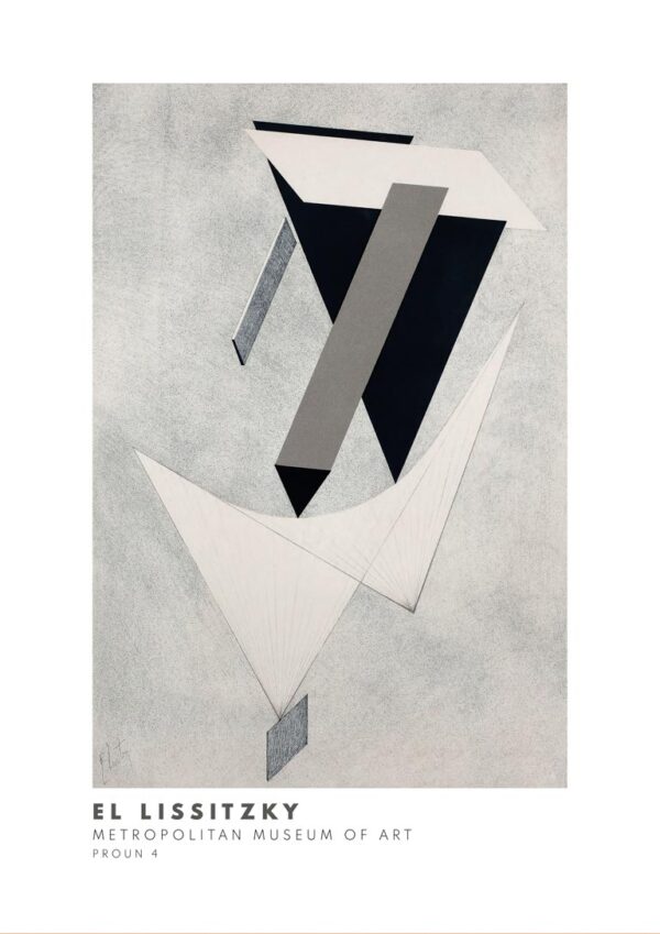 El Lissitzky - Proun Plakat