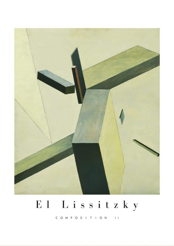 El Lissitzky exhibition poster