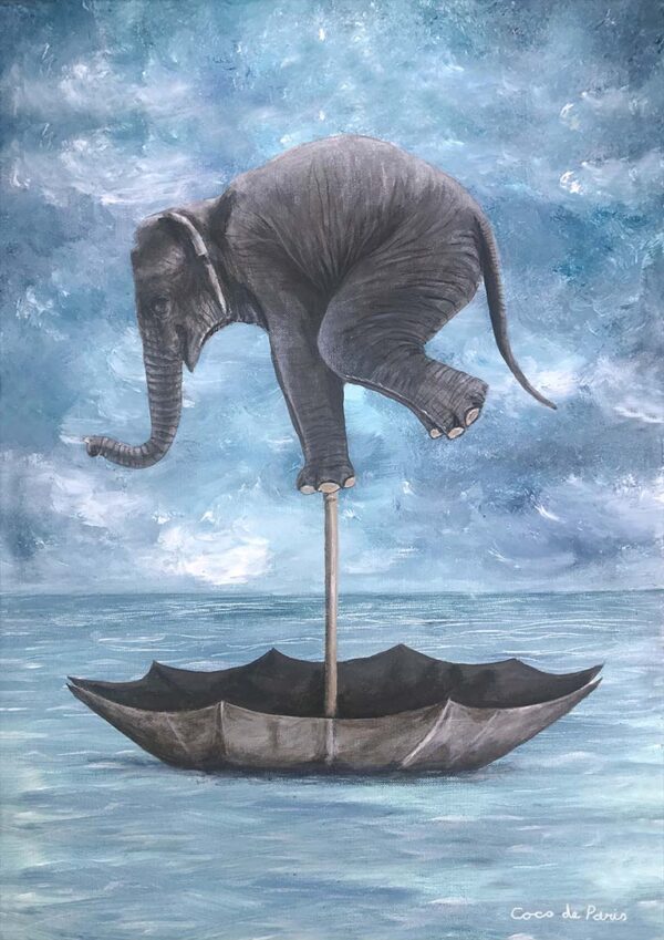 Elephant in Balance - Coco de Paris