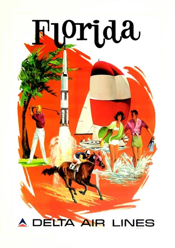 Florida Vintage Plakat