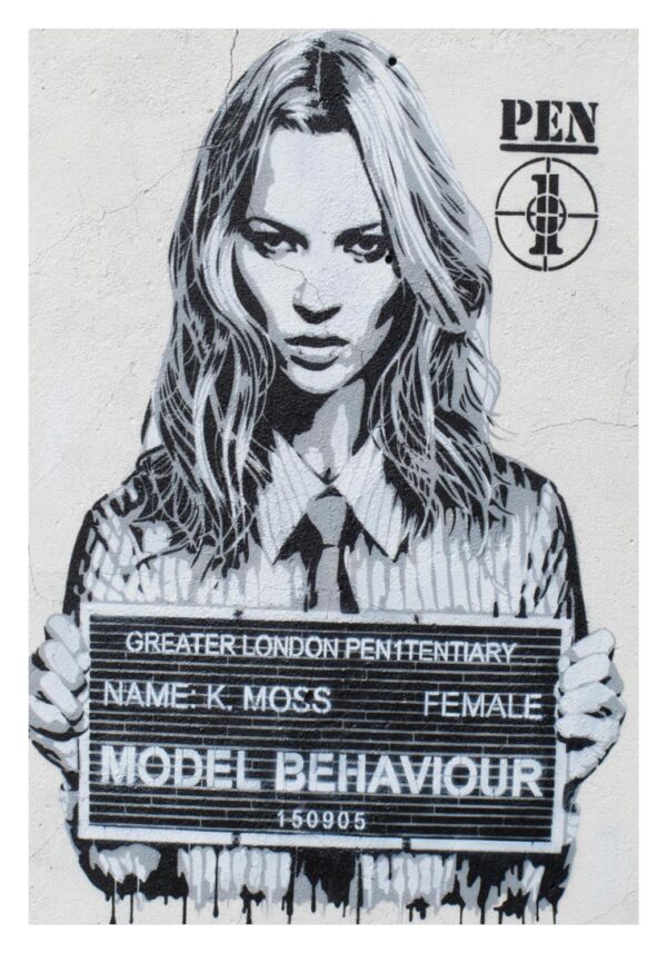 Kate Moss Street Art