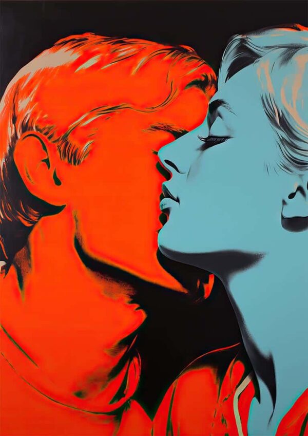 Kiss Me Andy Warhol - David Wolf