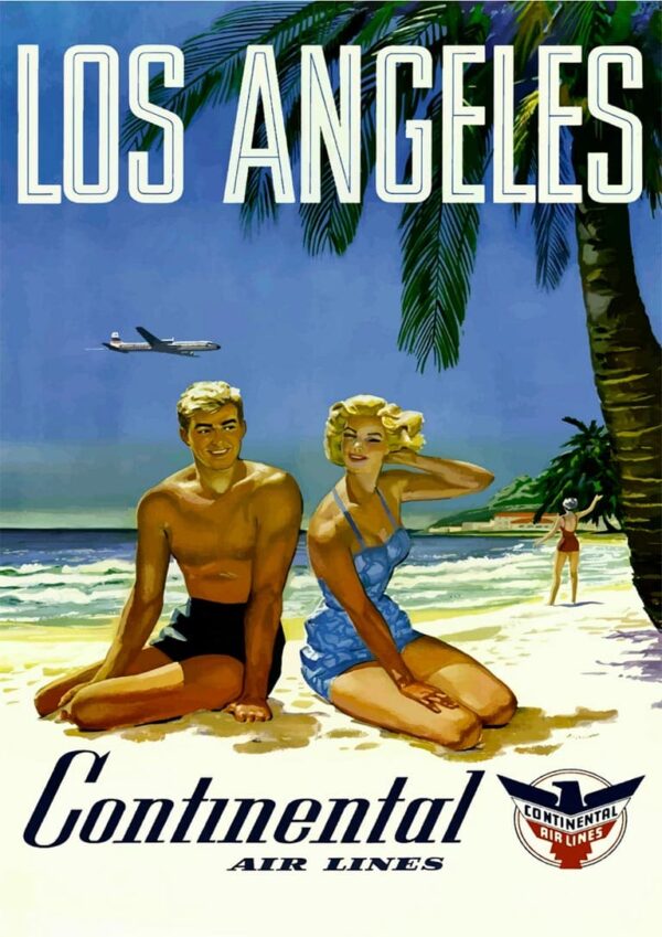 Los Angeles Vintage Plakat