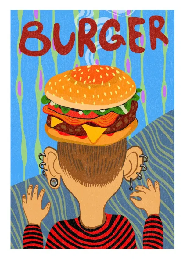 På Hovedet Burger- Nina Broen