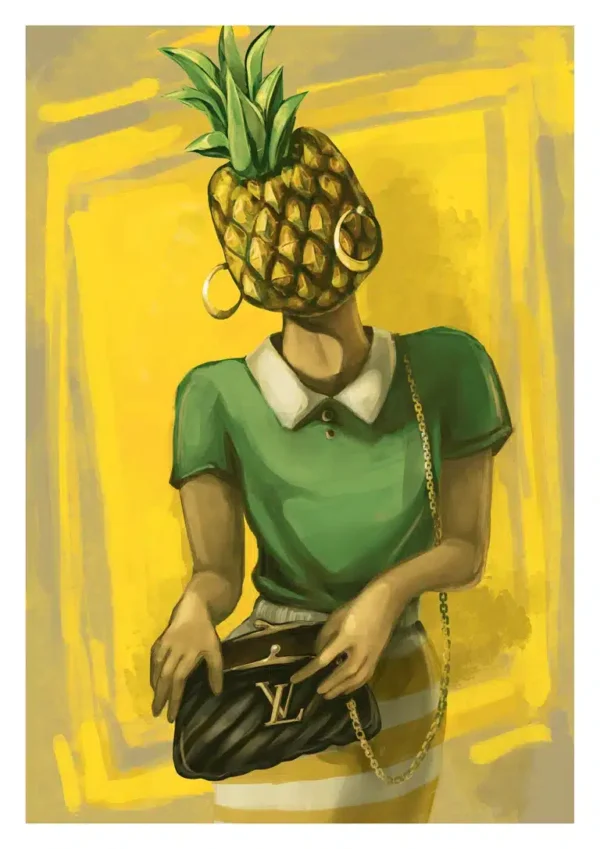 Pineapple Fashion - Kate Aitana Plakat