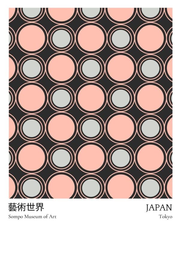 Pink Dots From Japan Exhibition Plakat