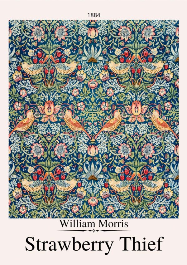 Strawberry Thief - William Morris kunstplakat