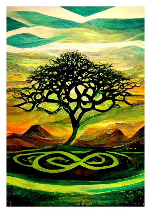 Tree of Life Green - Thomas Nordentoft