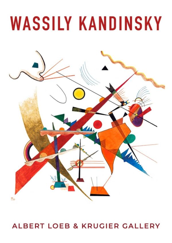 Wassily Kandinsky Exhibition Plakat