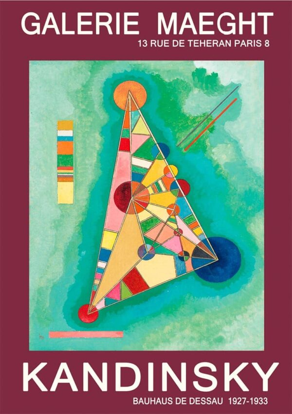 Wassily Kandinsky - Gallerie Maeght Plakat