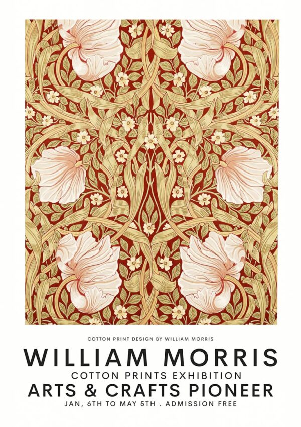 William Morris - Cotton Print Plakat