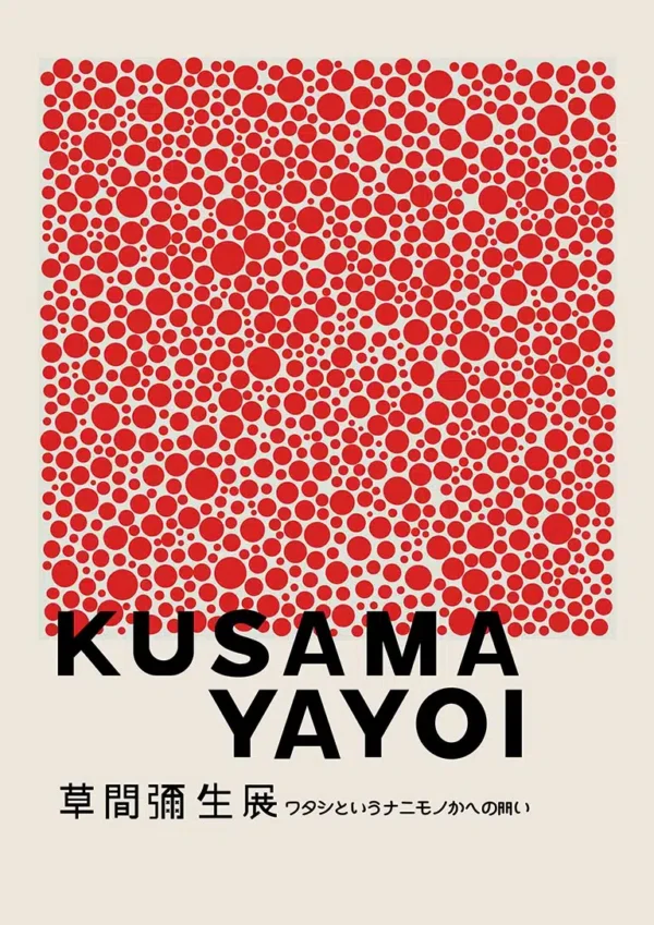 Yayoi Kusama - Red Dots Plakat