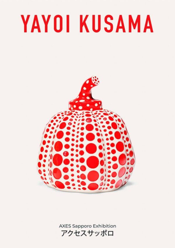 Yayoi Kusama Red Plakat