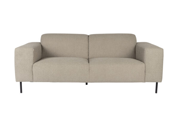 WHITE LABEL LIVING Sylvia 2,5 pers. sofa - sand stof