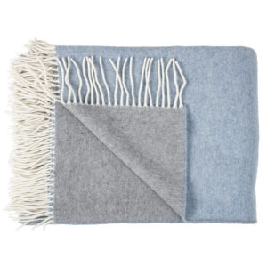 Arctic Uldplaid Smilla, Blå/Grå