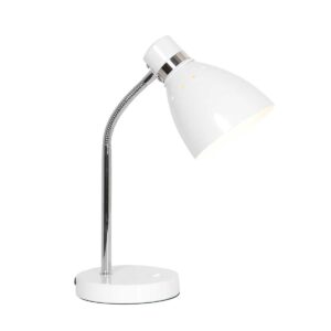 Attach - bordlampe i fire metalfarver Metal - hvid