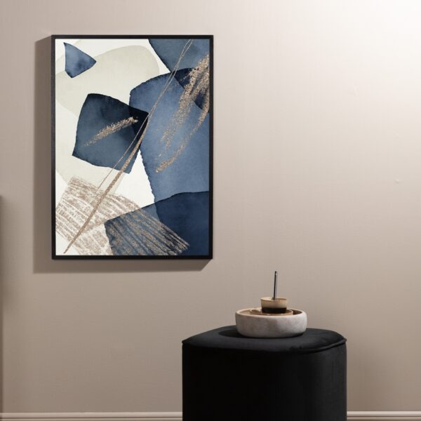 Blue Swirl - Vælg mellem fire plakat størrelser 30 x 40 cm. Blue Swirl - Vælg mellem fire plakat størrelser 30 x 40 cm.