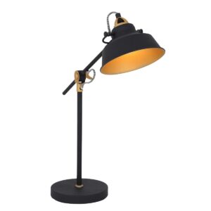 Brandon - bordlampe i tre metalfarver Metal - sort