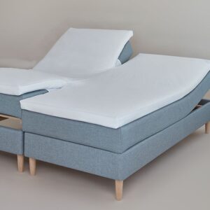 CPH hovedpude - Largeiving - CPHliving Split H-kuvertlagen - Passer til topmadras har split i begge ender - Elevationslagen-Hvid 01-7 cm-180x200