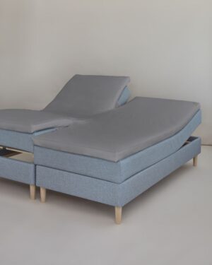 CPH hovedpude - Largeiving - CPHliving Split H-kuvertlagen - Passer til topmadras har split i begge ender - Elevationslagen-Mørkegrå 12-11 cm-180x200