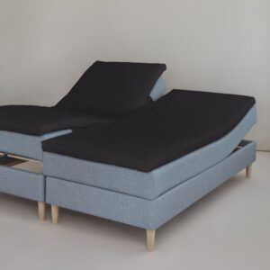 CPH hovedpude - Largeiving - CPHliving Split H-kuvertlagen - Passer til topmadras har split i begge ender - Elevationslagen-Sort 08-11 cm-180x200