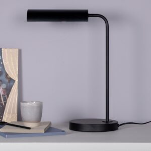 Conner - Bordlampe i sort metal