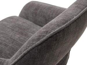 Cowley Barstol, Grafit, 51x54x95,5-110,5 cm, Sæt af 2