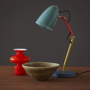 Dallas - Bordlampe i mixede metalfarver