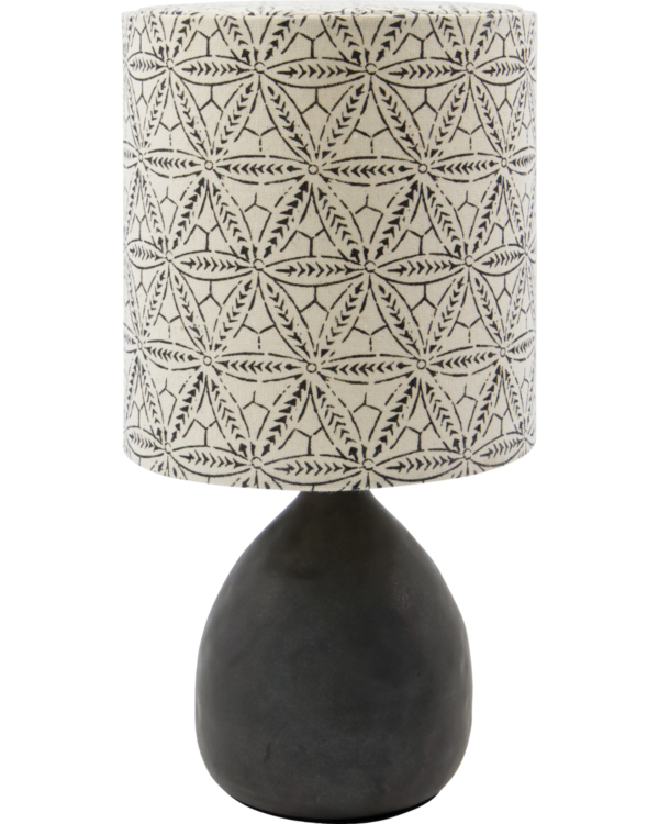 House Doctor - Bordlampe, Flores, Sort