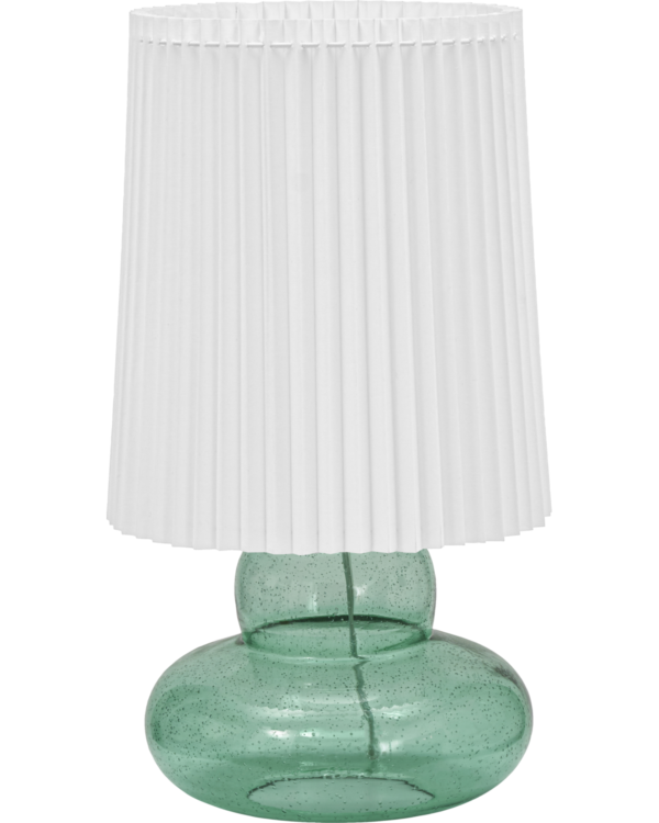 House Doctor - Bordlampe inkl. lampeskærm, Ribe, Grøn House Doctor - Bordlampe inkl. lampeskærm, Ribe, Grøn