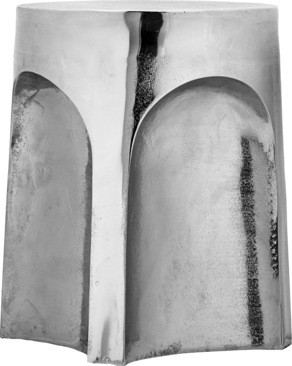 House Doctor - Sidebord, Riga, Sølv finish