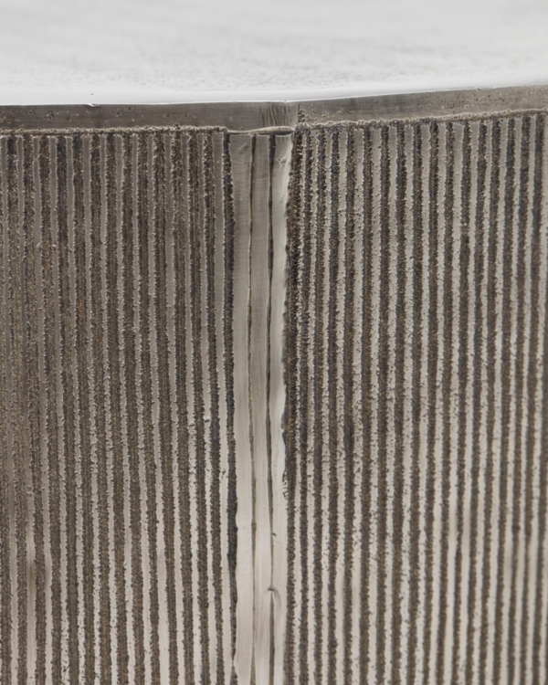 House Doctor - Sofabord, Rota, Børstet sølv, H50 cm House Doctor - Sofabord, Rota, Børstet sølv, H50 cm