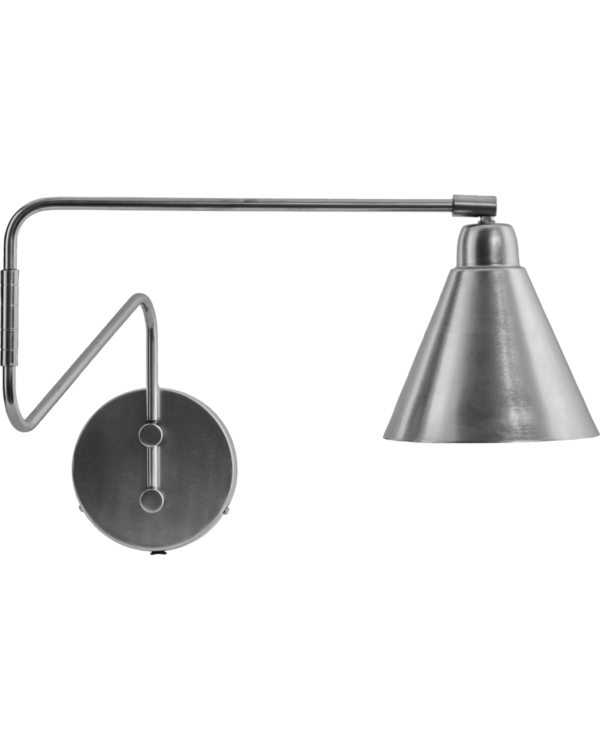 House Doctor - Væglampe, Game, Børstet sølvfinish