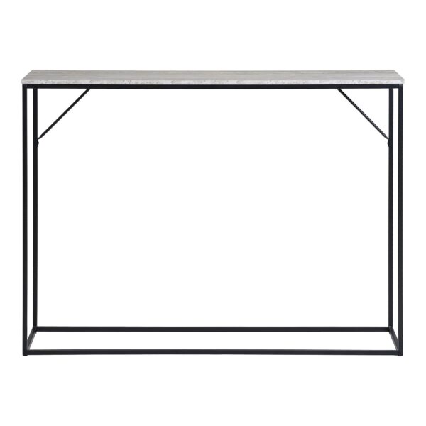 House Nordic - Vita Konsolbord - Travertin look, 110x26x80cm.