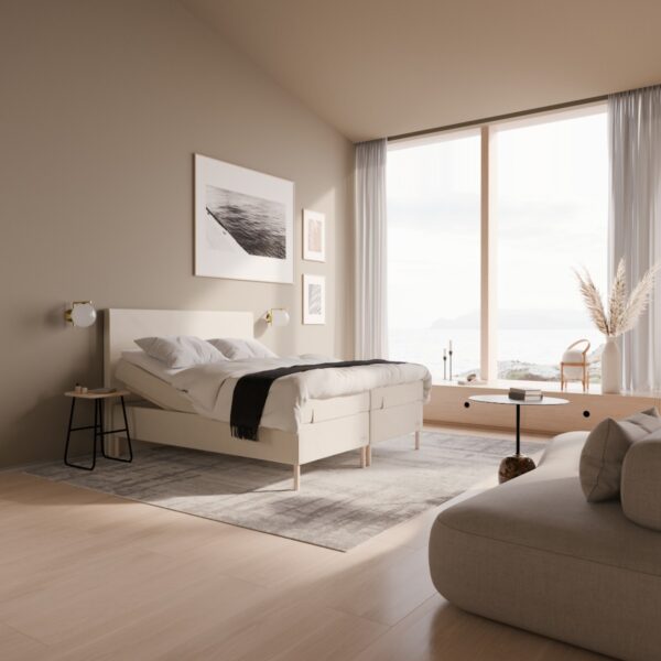 Jensen - Ambassadør + Dream elevationsseng 180x200 cm