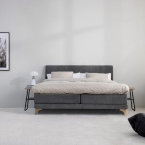 Jensen - Ambassadør + Lean elevationsseng 90x210 cm - Inkl. Sleep I top