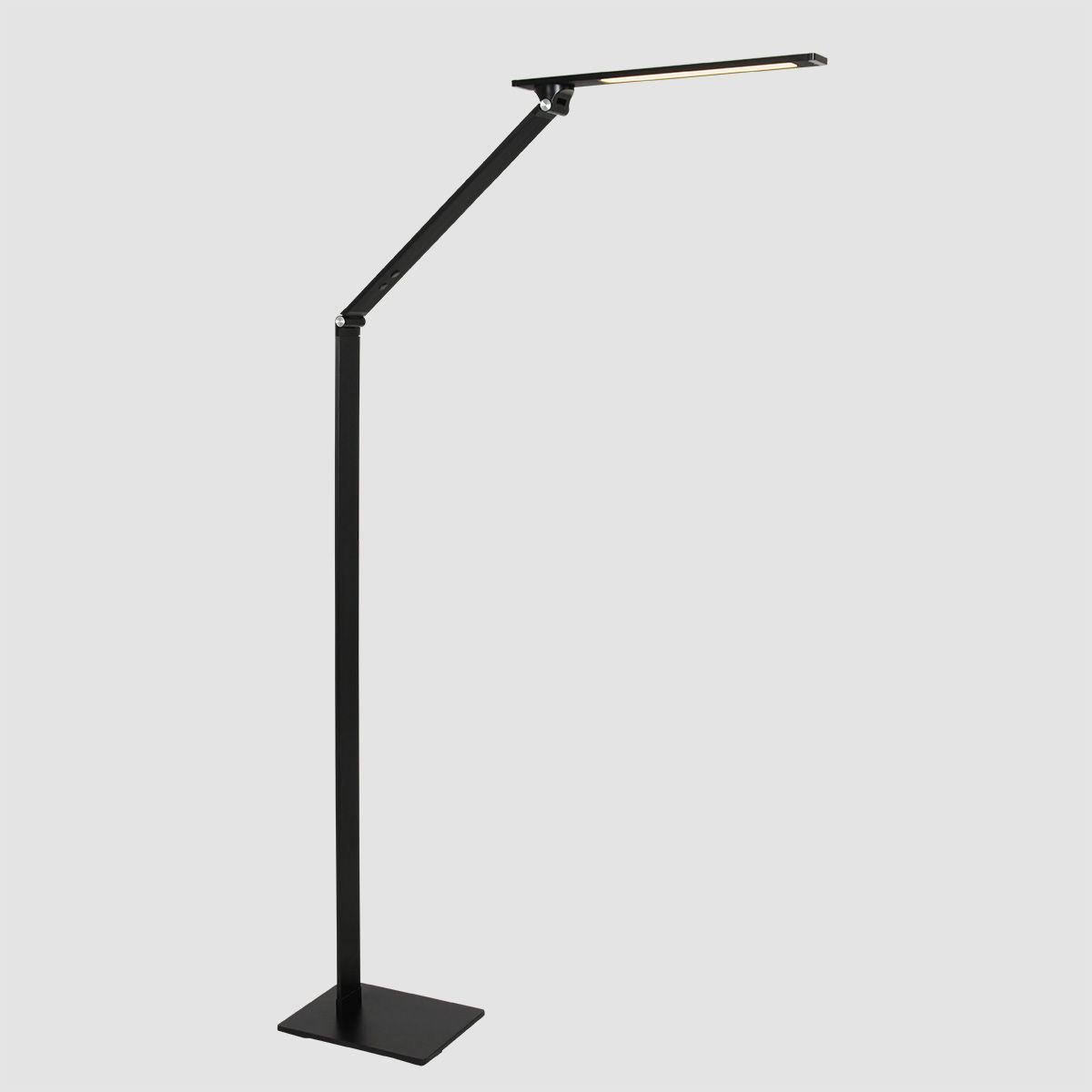 Manacor - gulvlampe i stål eller sort metal Metal - sort 1 Manacor - gulvlampe i stål eller sort metal Metal - sort