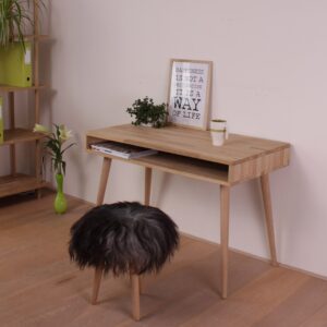 New York- Skrivebord i eg, fire størrelser 110 x 60 cm Ubehandlet